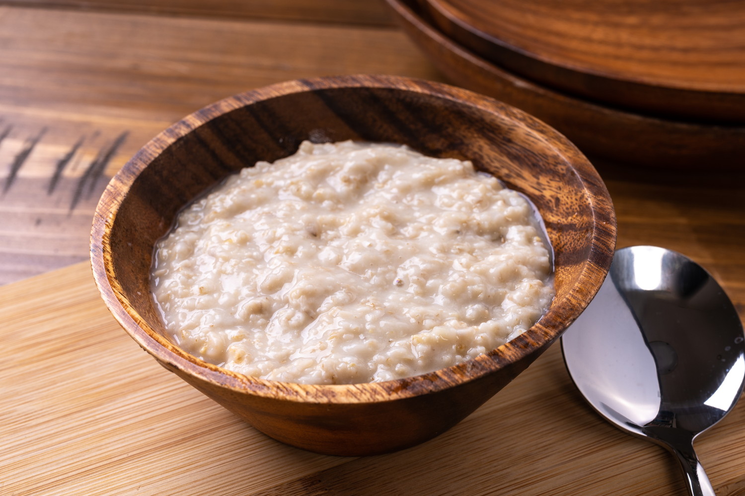 おかゆ状にふやかしたオートミール