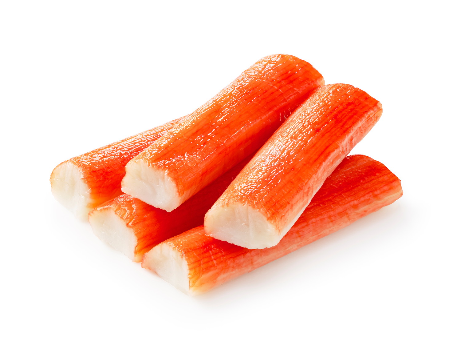 重ねて置かれたカニカマ