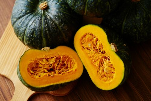 かぼちゃと断面