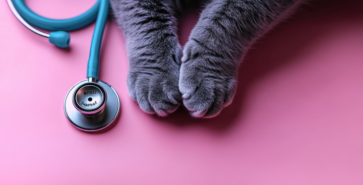 猫の手と聴診器